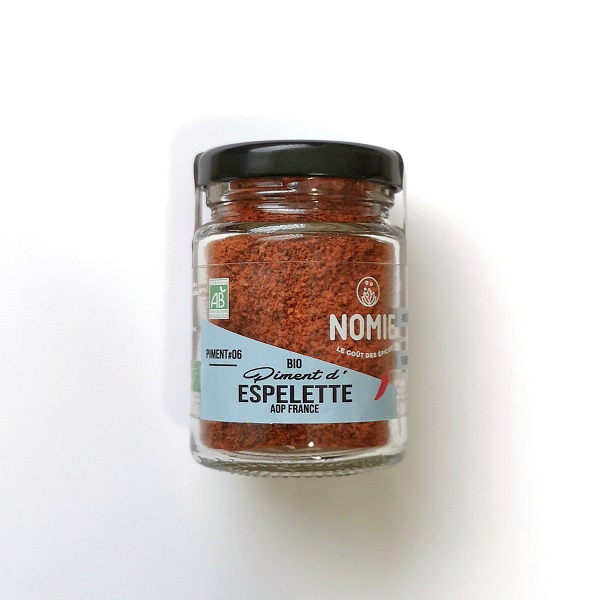 Piment d'Espelette A.O.P. BIO - Nomie, le goût des épices