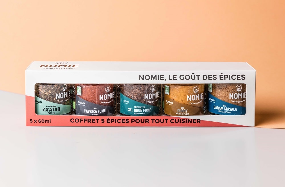 Coffret Dégustation - Nomie, le goût des épices