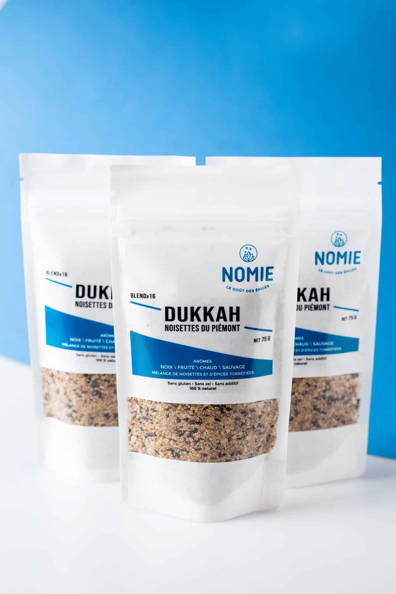 Dukkah aux noisettes du Piémont, Nomie®