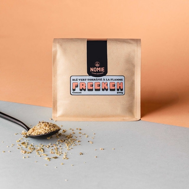 Freekeh, Blé vert torréfié à la flamme, Nomie®