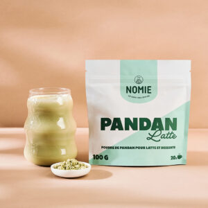 Pandan latte